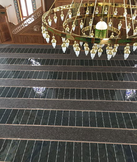 Cami Halı Altı Isıtma Sistemleri - Tarık Isıtma 0531 392 84 43